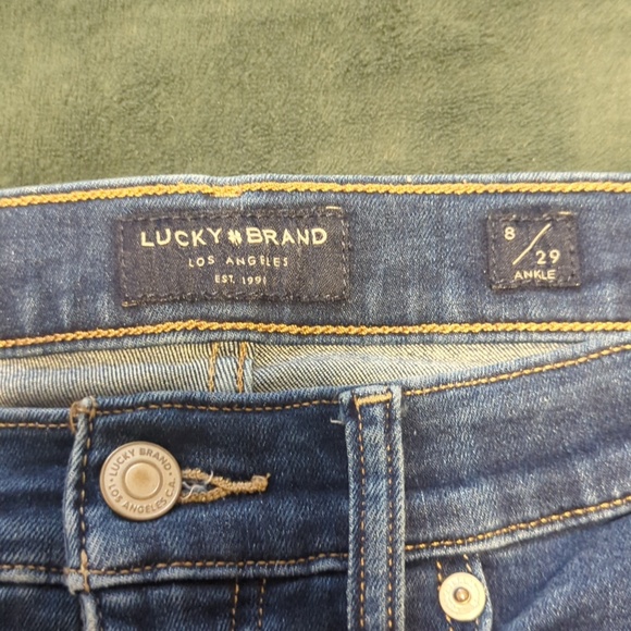 Lucky Brand Ava Mid Rise Skinny Size 8 - Picture 9 of 11